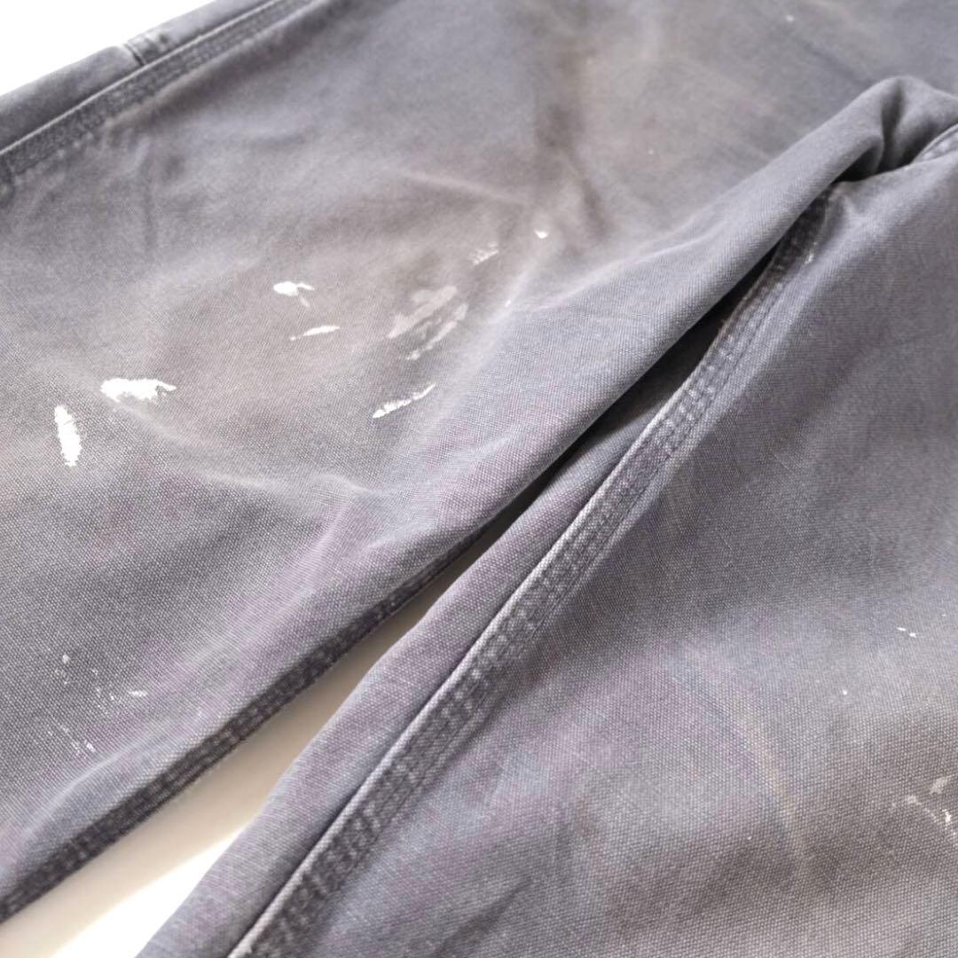 Carhartt 激渋フェード ペインターパンツ グレーネイビー