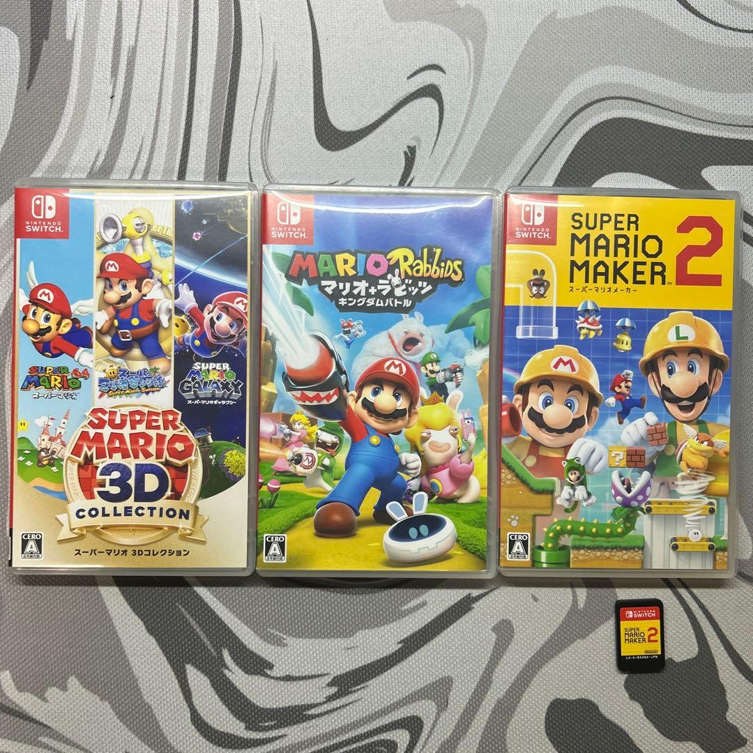 【超美品】スーパーマリオ 4本セット Nintendo Switch