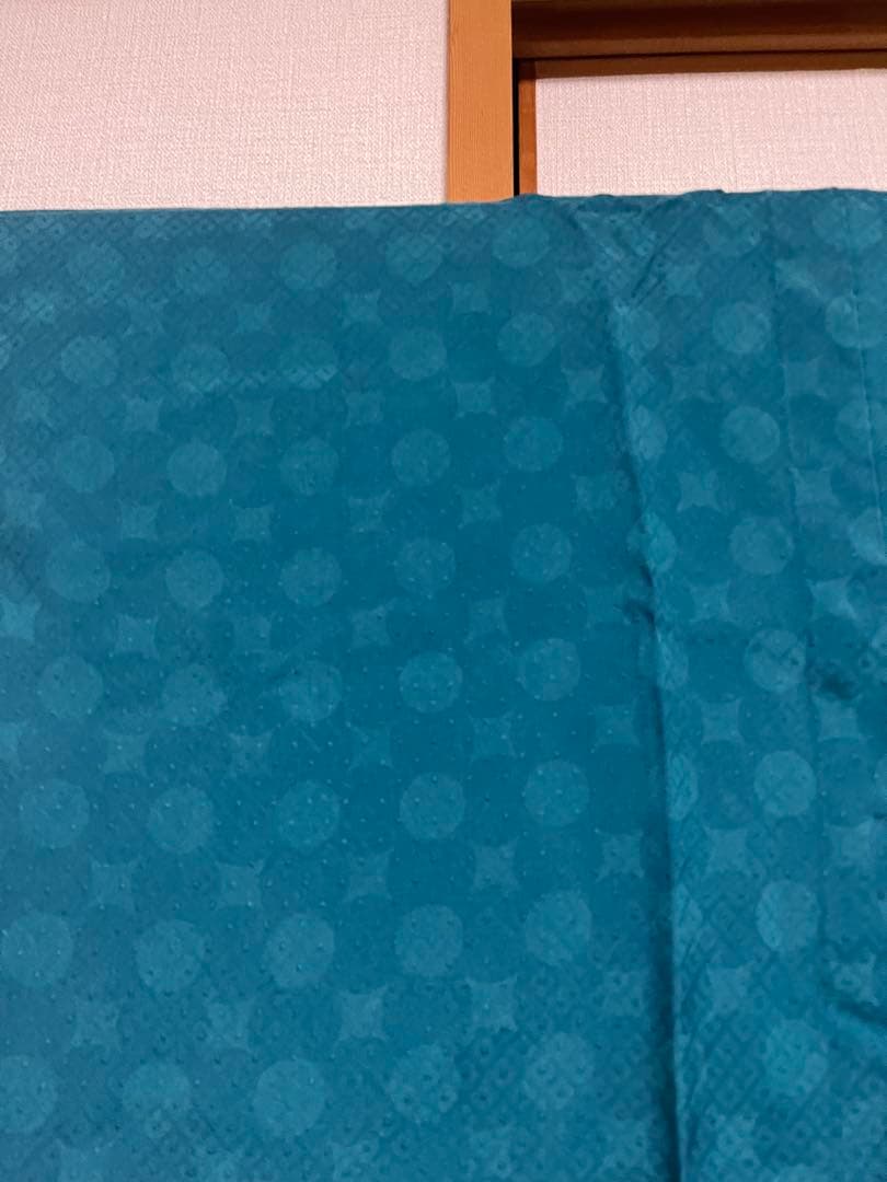 【正絹】となみ織物 南蛮七宝 洗える長襦袢 夏単衣用 日本和装　共布居敷当付