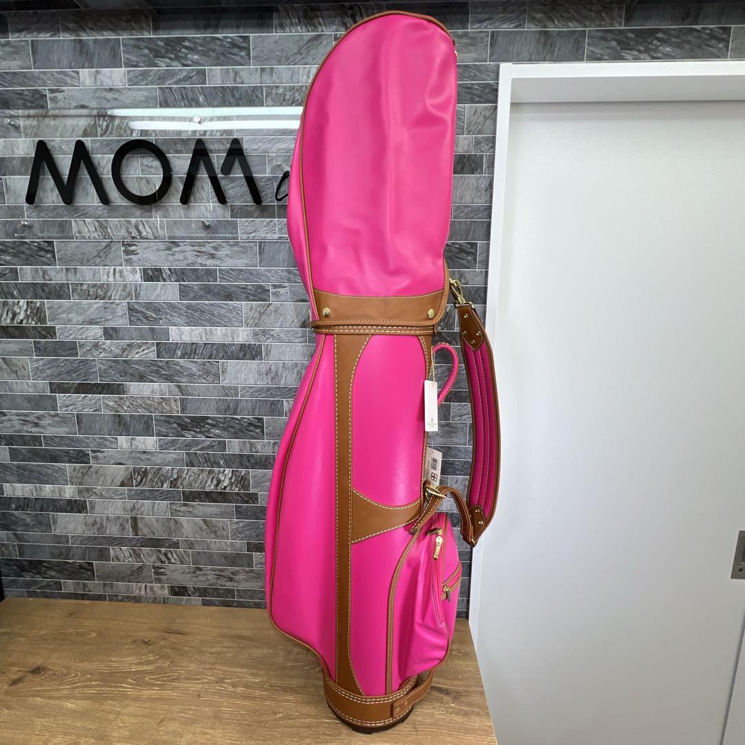 【新品】BALENCIAGA　バレンシアガ　ゴルフバッグ　ピンク　小さめ　計量