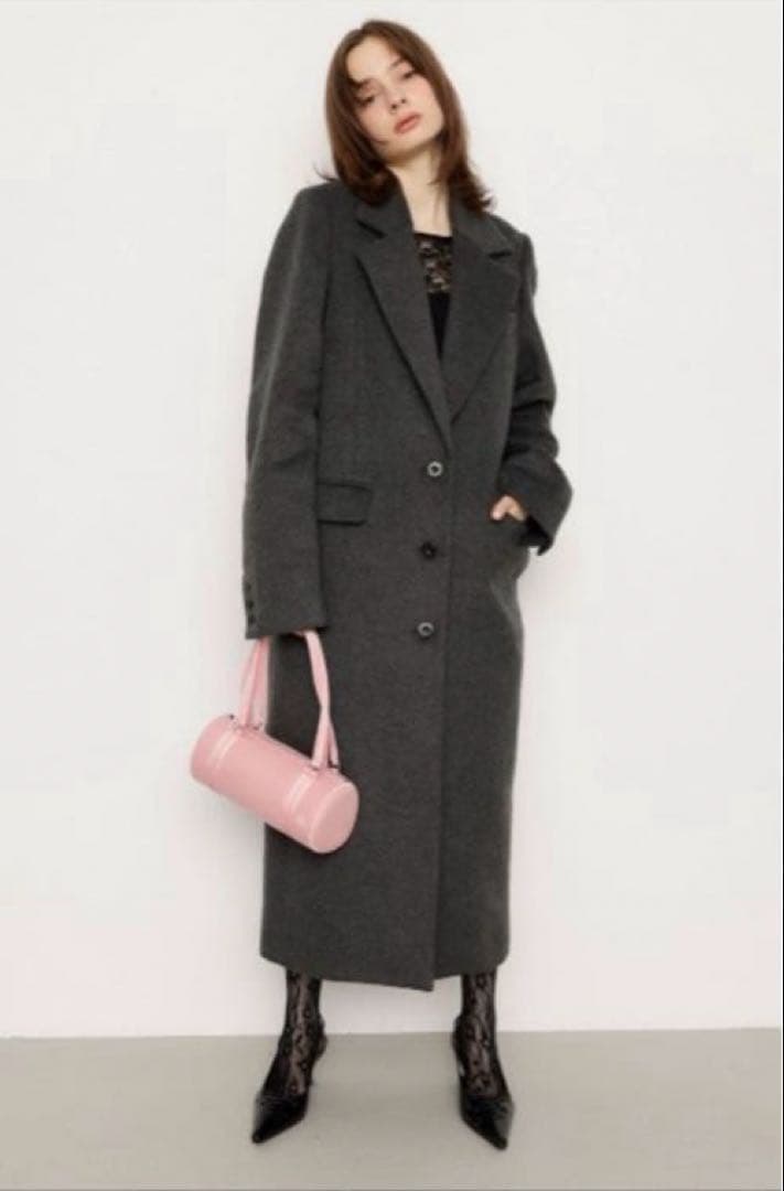 【最終値下げ】SLYミチスライ チェスター コート グレー