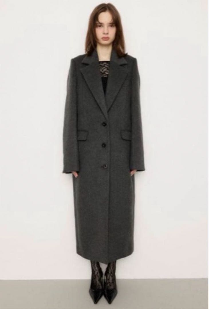 【最終値下げ】SLYミチスライ チェスター コート グレー