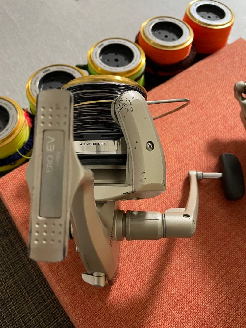 まだまだ現役　シマノ　初代スーパーエアロEV と替えスプール