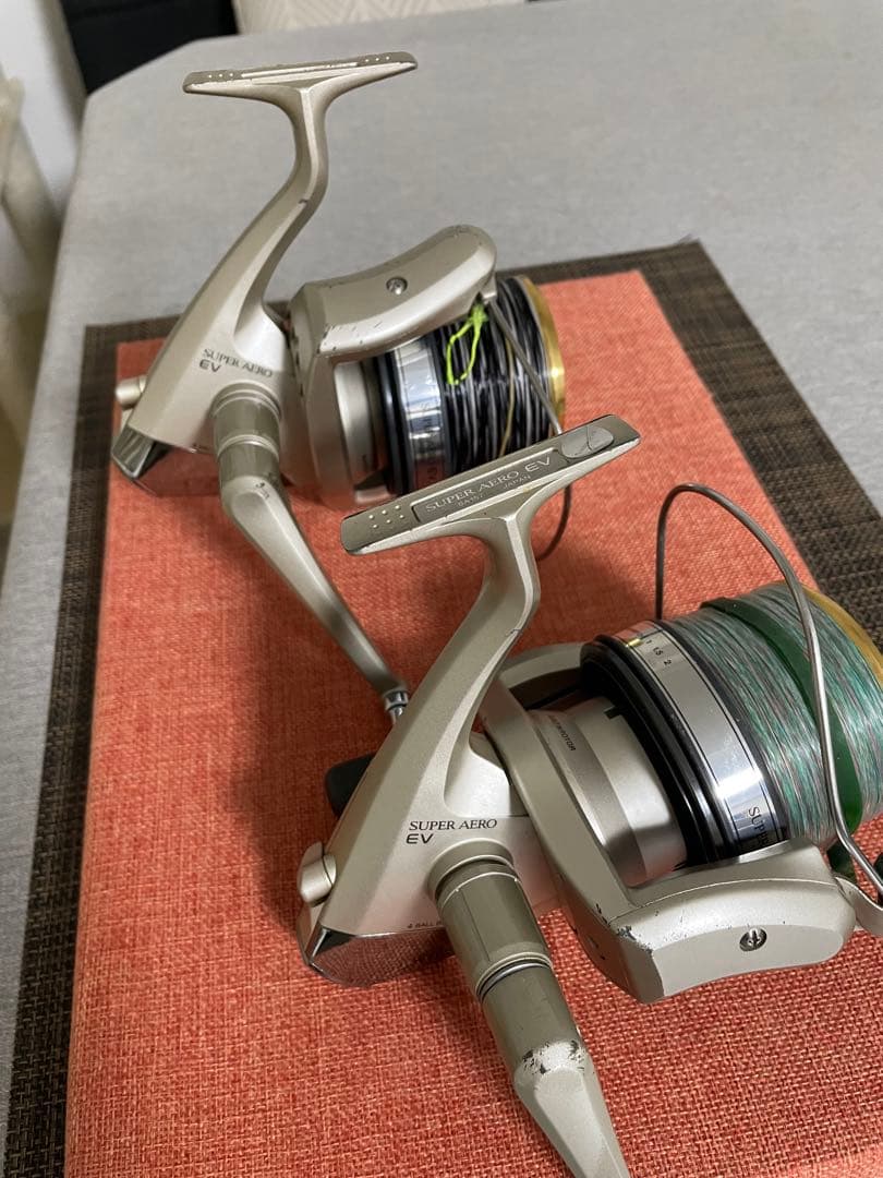 まだまだ現役　シマノ　初代スーパーエアロEV と替えスプール