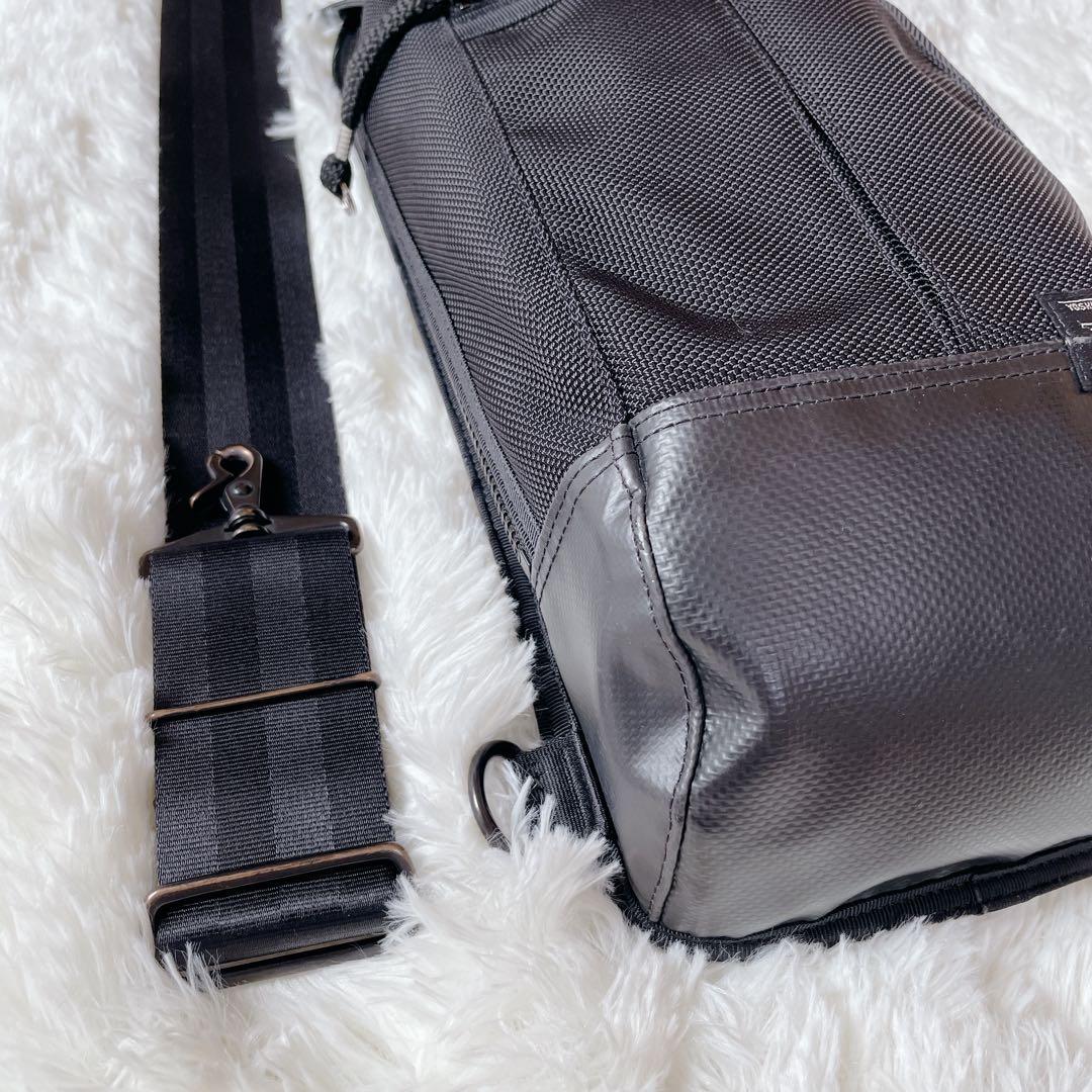 【完売品】✨美品✨ポーター HEAT ワンショルダー ボディバッグ ブラック