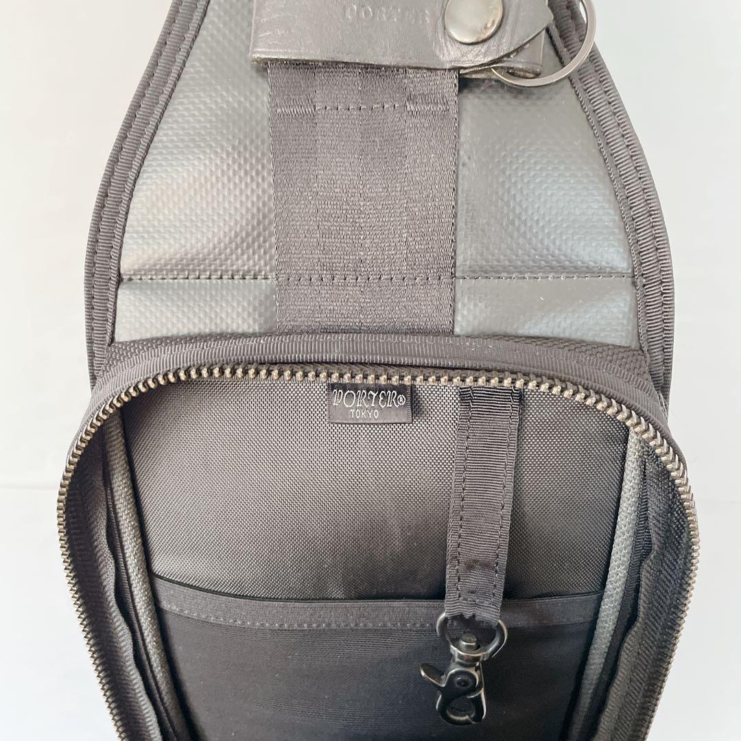 【完売品】✨美品✨ポーター HEAT ワンショルダー ボディバッグ ブラック
