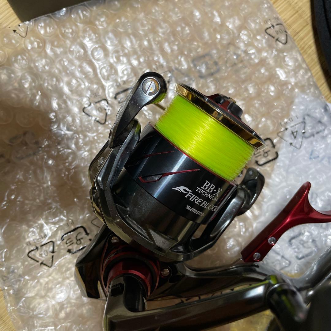 シマノ19BBX テクニウムファイアブラッドC3000DXG S 左ハンドル