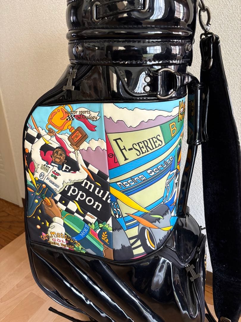 ケン、マツウラキャディバッグ