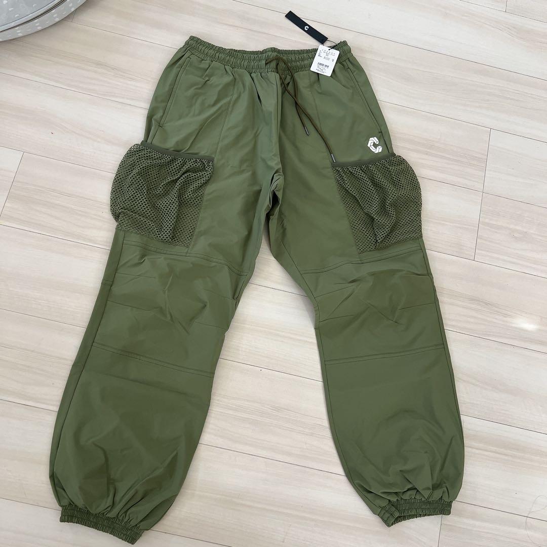 CRONOS カーキ パンツ 40 (L)