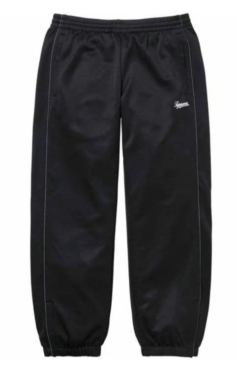 supreme tricot track pant ブラック トラック　パンツ