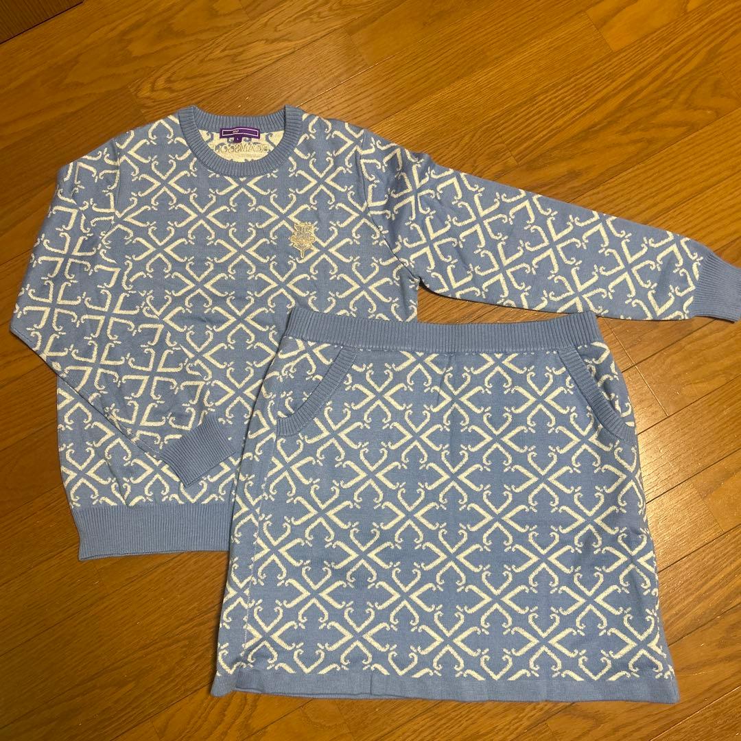 【新品未使用】BEAMS GOLF ニットセットアップ　Lサイズ