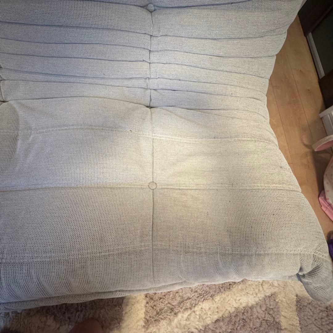 リーンロゼ トーゴ ソファ 3人掛け 中古品