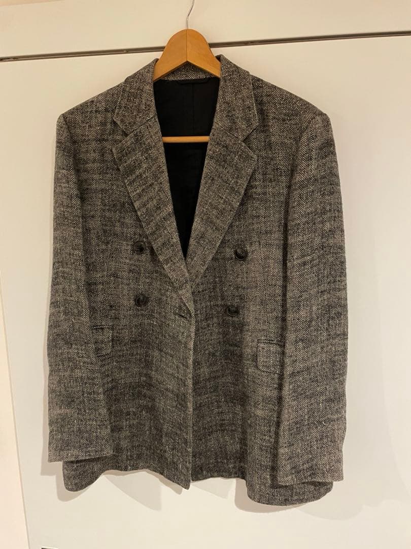 テーラードジャケット ツイードヘリンボーン　bacca tomorrowland