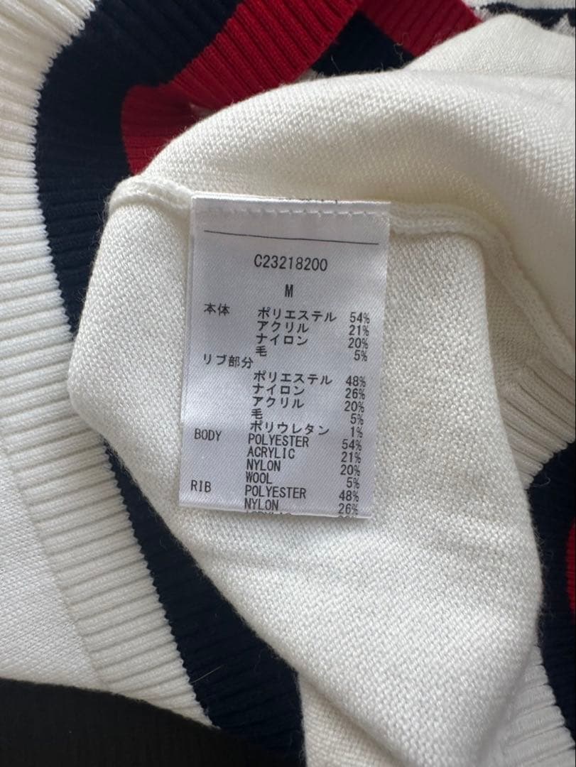 s1306 キャロウェイ　ジャガードニット　花柄　Mサイズゴルフウェア