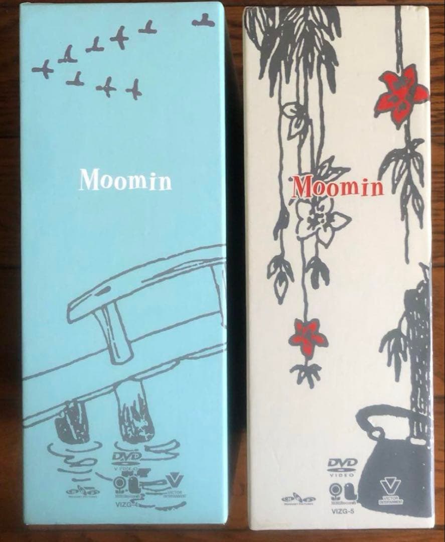 アニメDVD トーベヤンソン 楽しいムーミン一家 BOX SET上下巻 セット