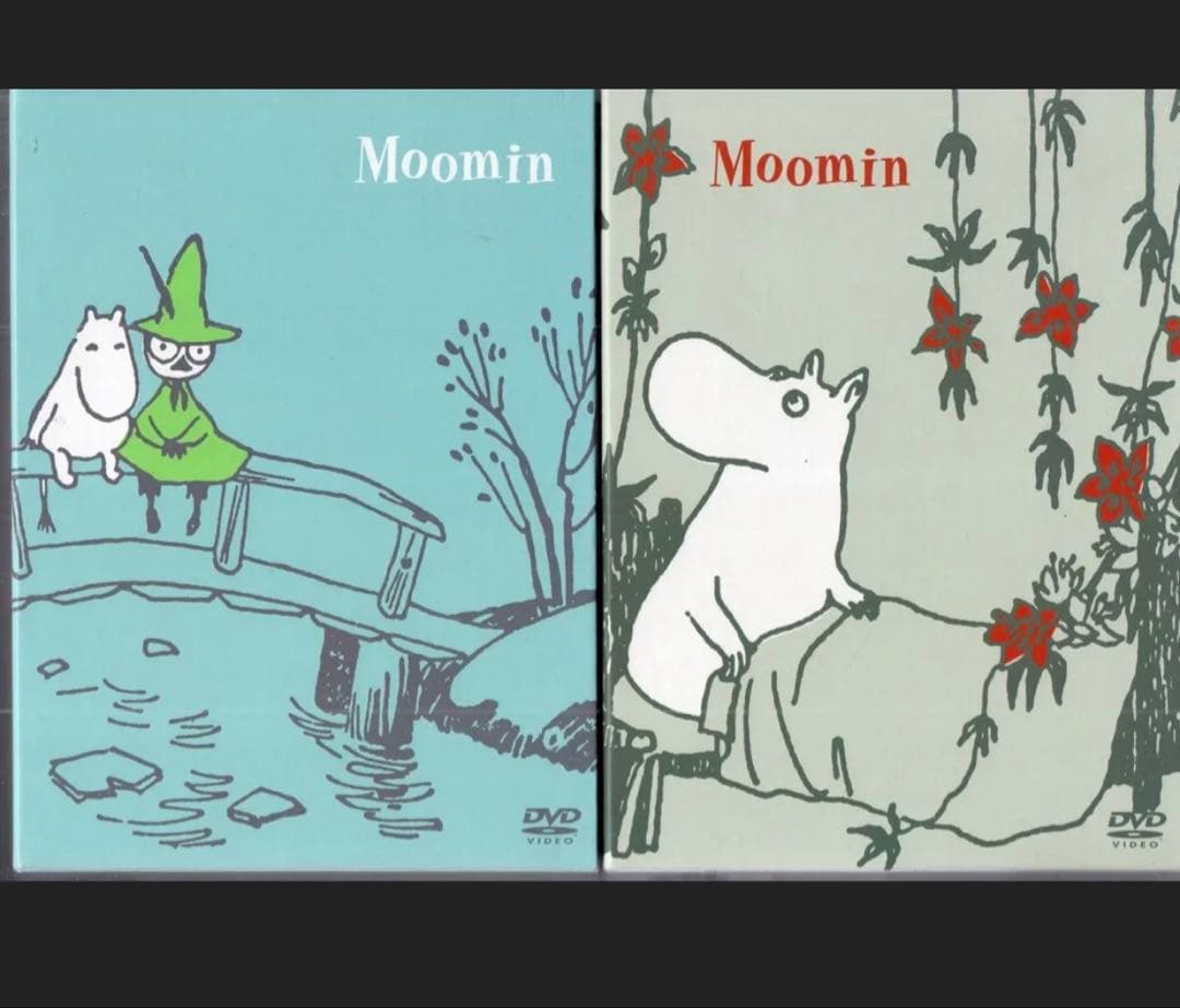 アニメDVD トーベヤンソン 楽しいムーミン一家 BOX SET上下巻 セット