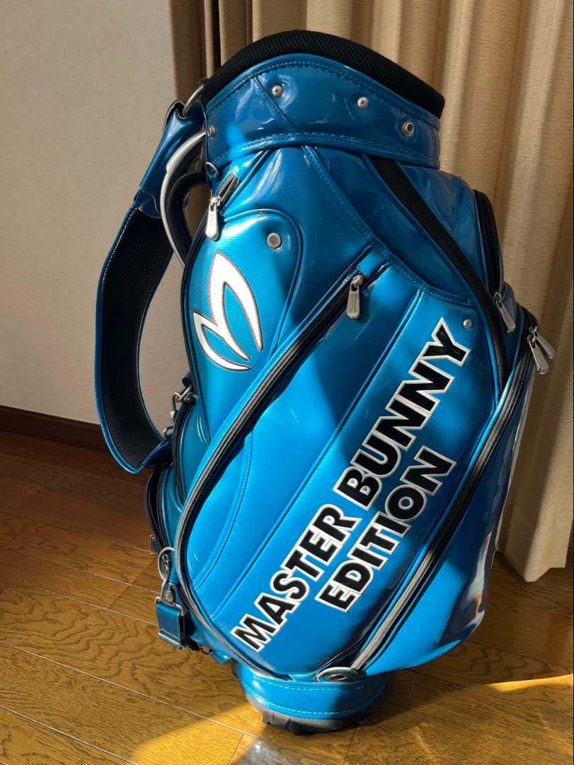 ⭐️MASTER BUNNY EDITION ゴルフバッグ ブルー （おまけ付）⭐️