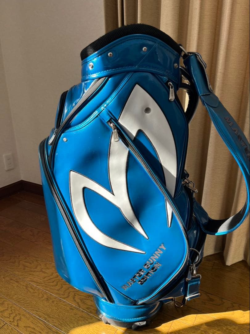 ⭐️MASTER BUNNY EDITION ゴルフバッグ ブルー （おまけ付）⭐️