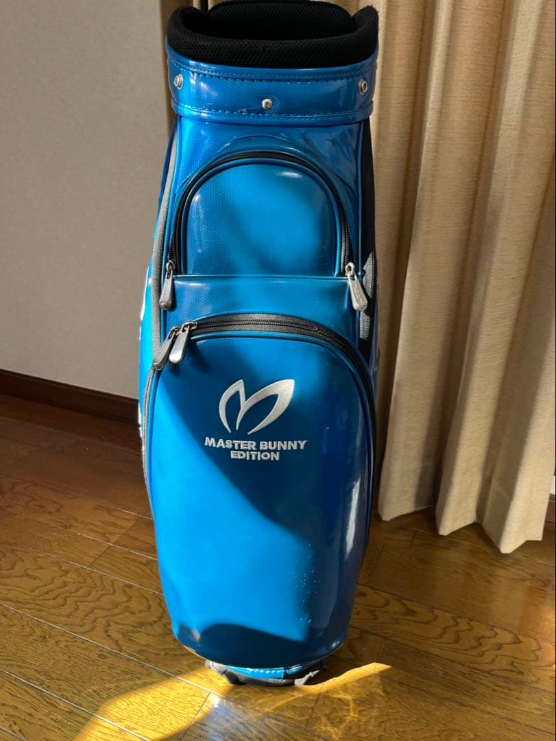 ⭐️MASTER BUNNY EDITION ゴルフバッグ ブルー （おまけ付）⭐️