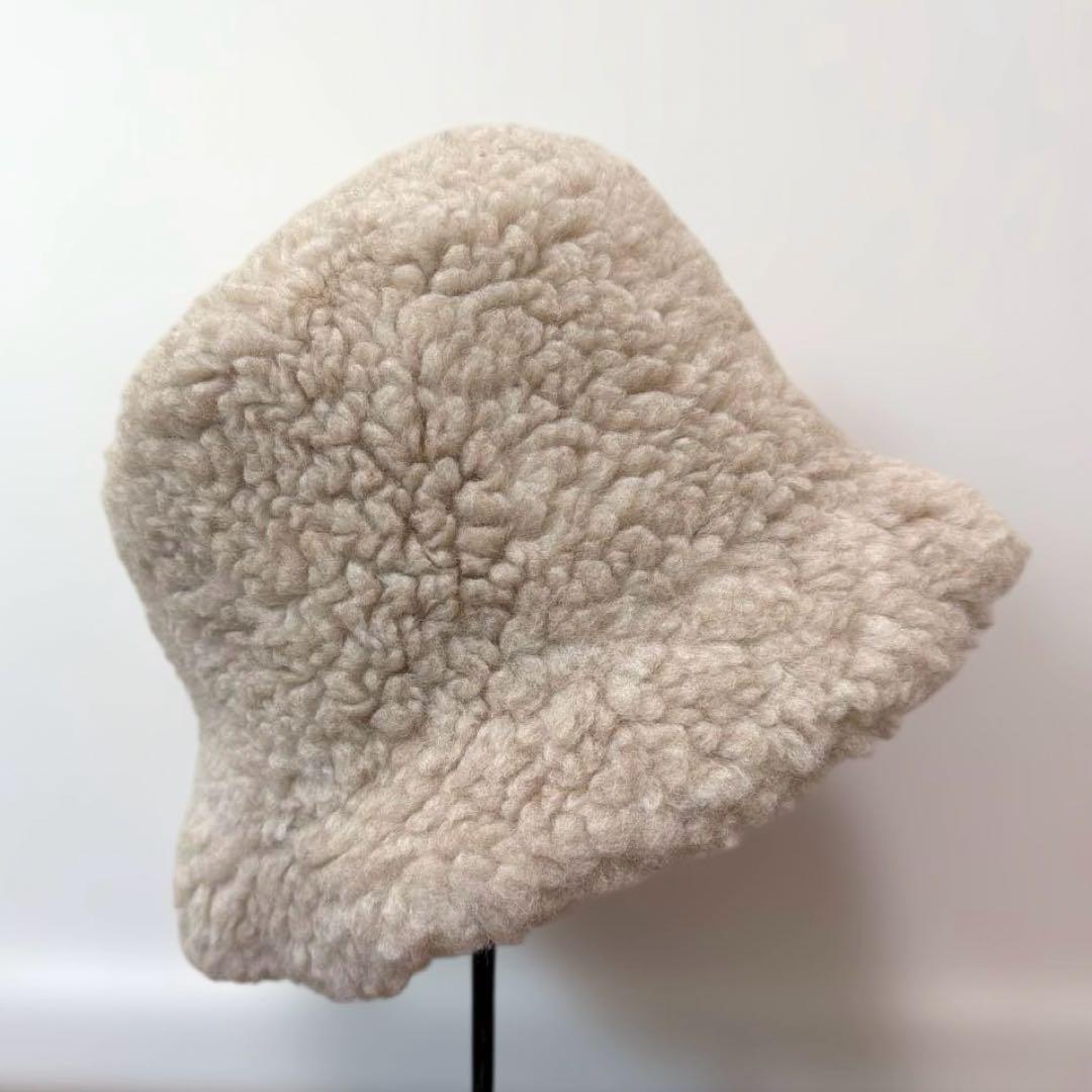 Muhlbauer ミュールバウアー　ボア生地　バケットハット