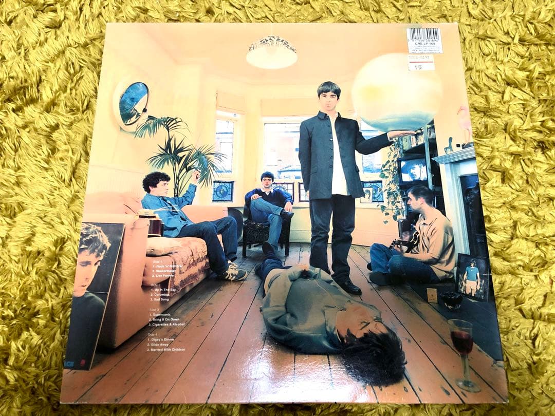 oasis definitely maybe 2LP アナログ レコード