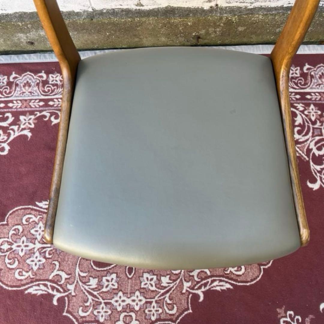 高級 浜本工芸 ◾️木製家具 ナラ材/ オーク材 デスクチェア ワークチェア 書斎