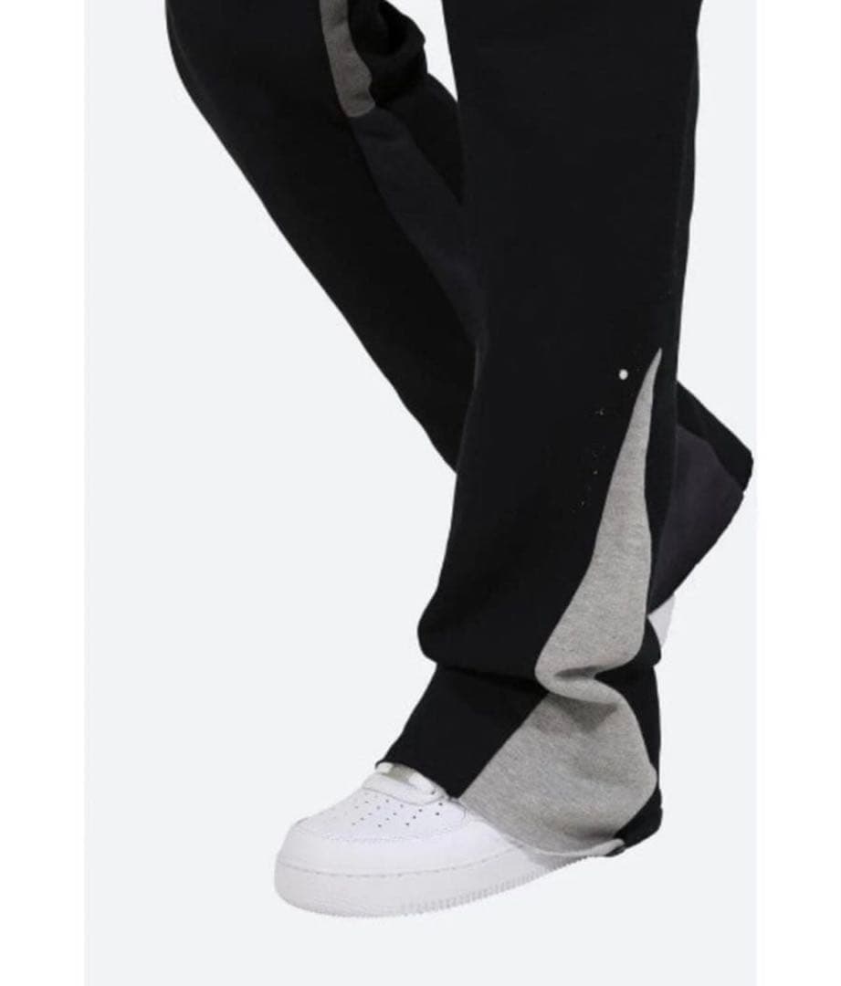 mnml スウェットパンツ　フレア　ミニマル