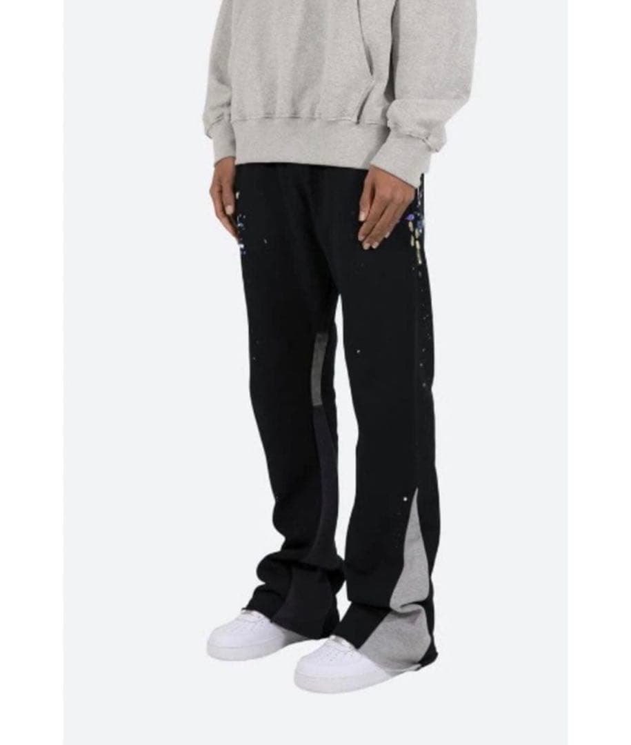 mnml スウェットパンツ　フレア　ミニマル