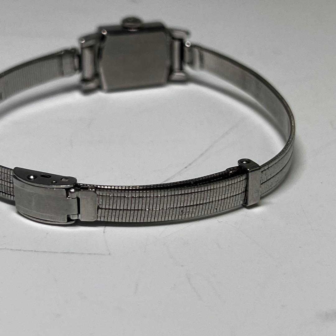 OMEGA オメガ レディース シルバー スクエア 手巻き ヴィンテージ