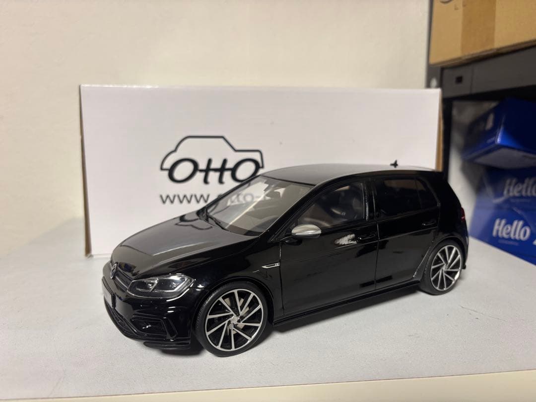 OTTO 1/18 VW golf7.5R ミニカー 2000台限定