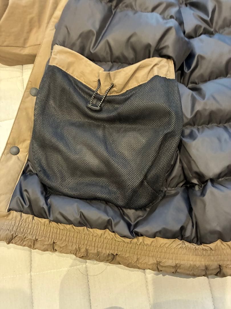 NANGA×UR /ナンガ×アーバンリサーチ　 ノーカラーダウンブルゾン