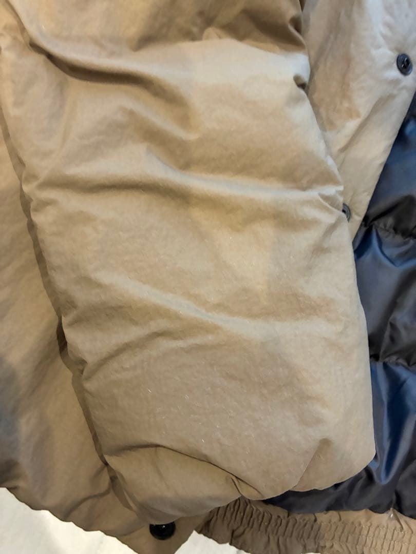 NANGA×UR /ナンガ×アーバンリサーチ　 ノーカラーダウンブルゾン