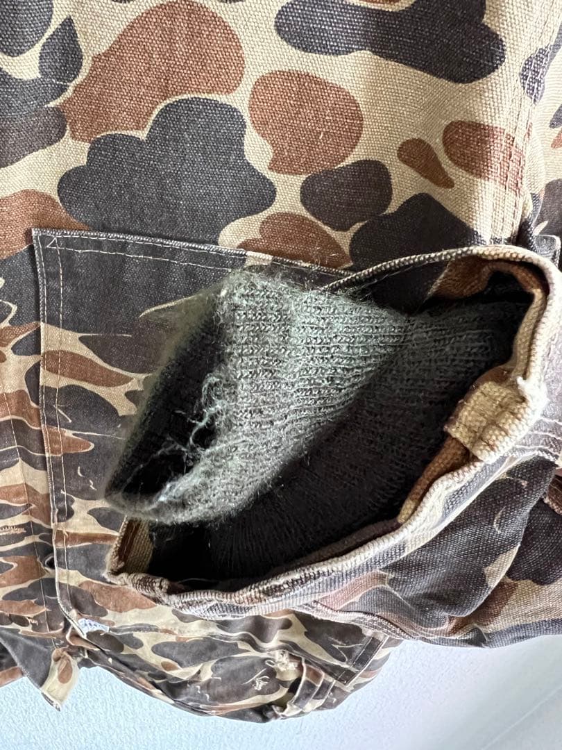 Carhartt ダックカモ ハンティングジャケット ジャンク