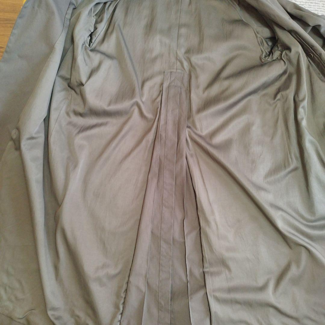 最終価格　YAECA ヤエカクサキブラウン ステンカラーコートロングSサイズ