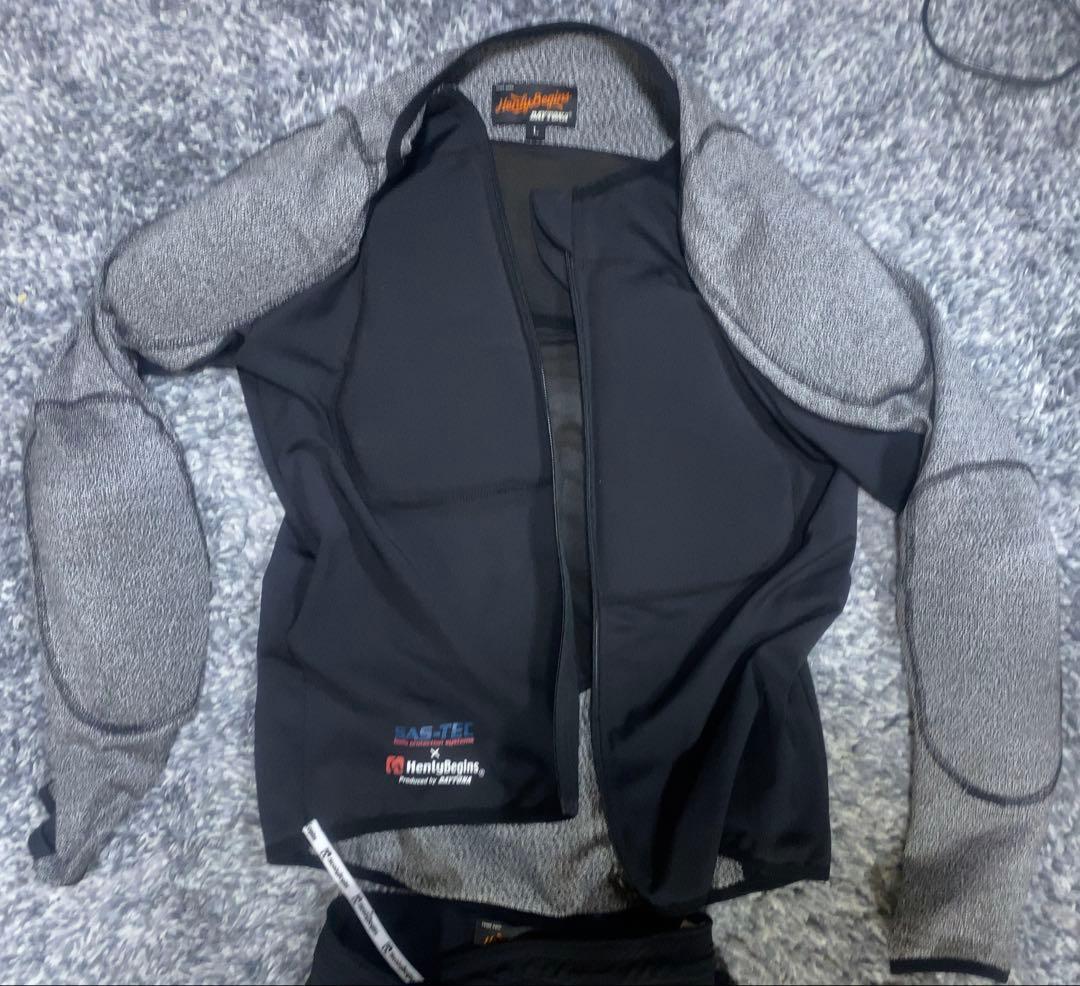 バイク用プロテクター入りインナー　上下セット27000円相当　ninja CBR