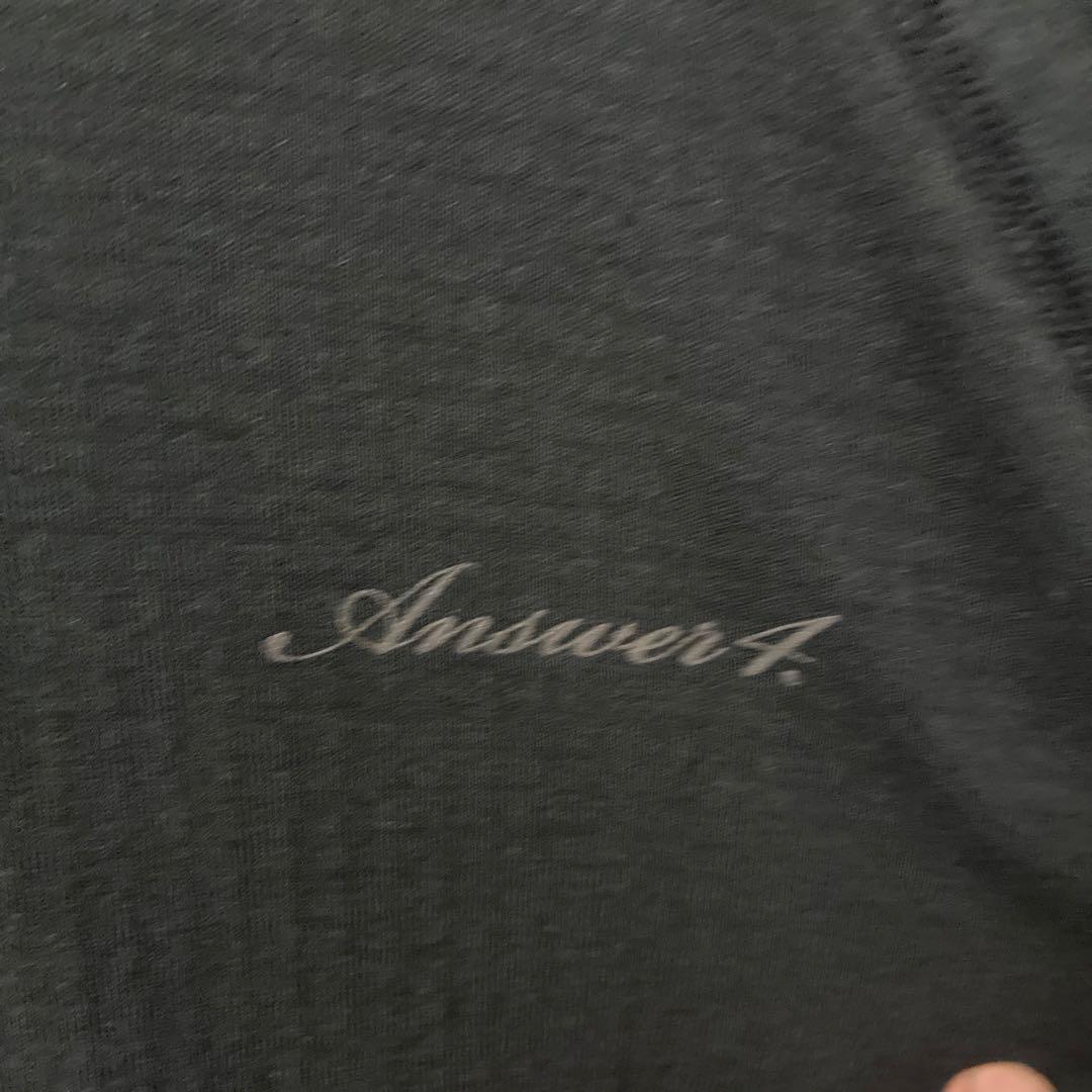 ウォーキング・ランニングウェア answer4 PowerGridFull-ZipHoodie XS BLACK