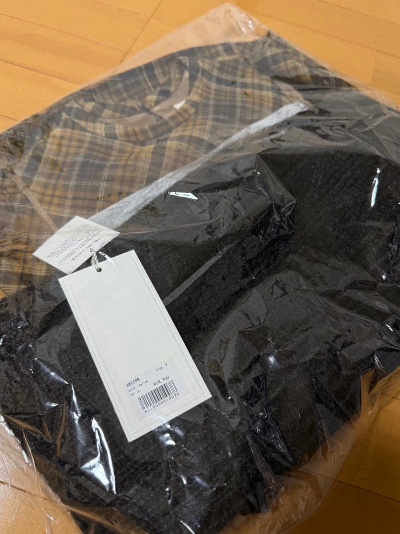 ワンピース andmary Mimi check set mini dress