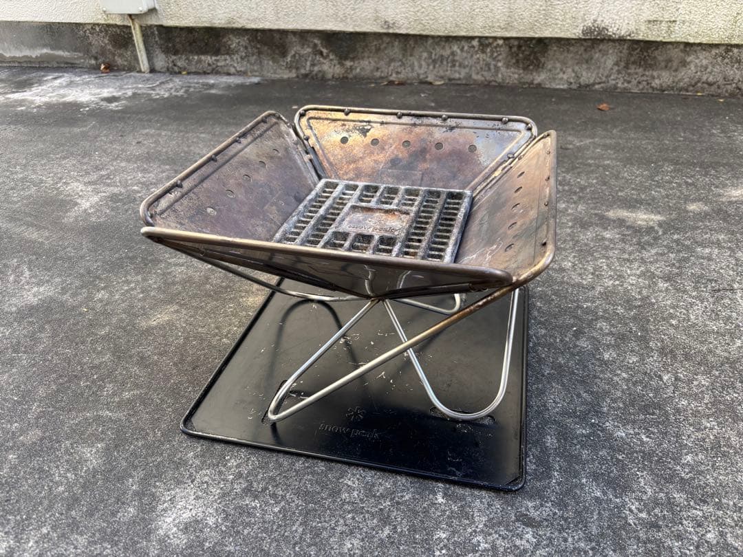 スノーピーク　焚き火台Mセット　 peak