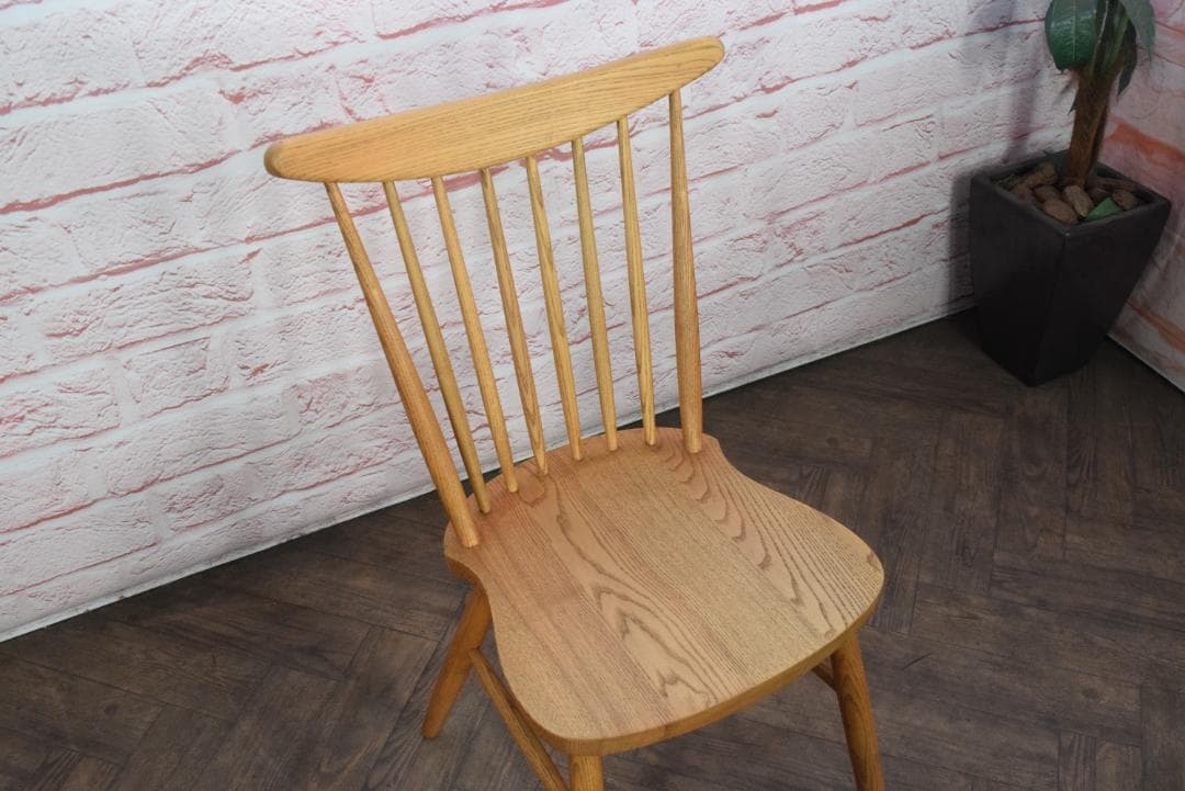 クラッシュゲート ノットアンティークス コール2 チェア ライトブラウン　E