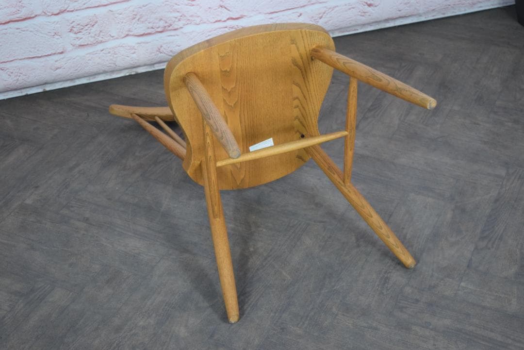 クラッシュゲート ノットアンティークス コール2 チェア ライトブラウン　E