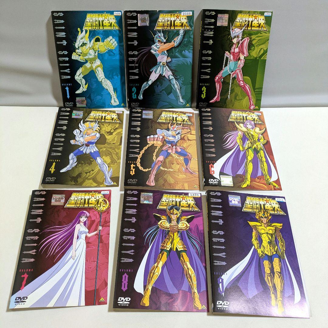 f*e様 聖闘士星矢 全巻セット (全19巻) DVD レンタル落ち