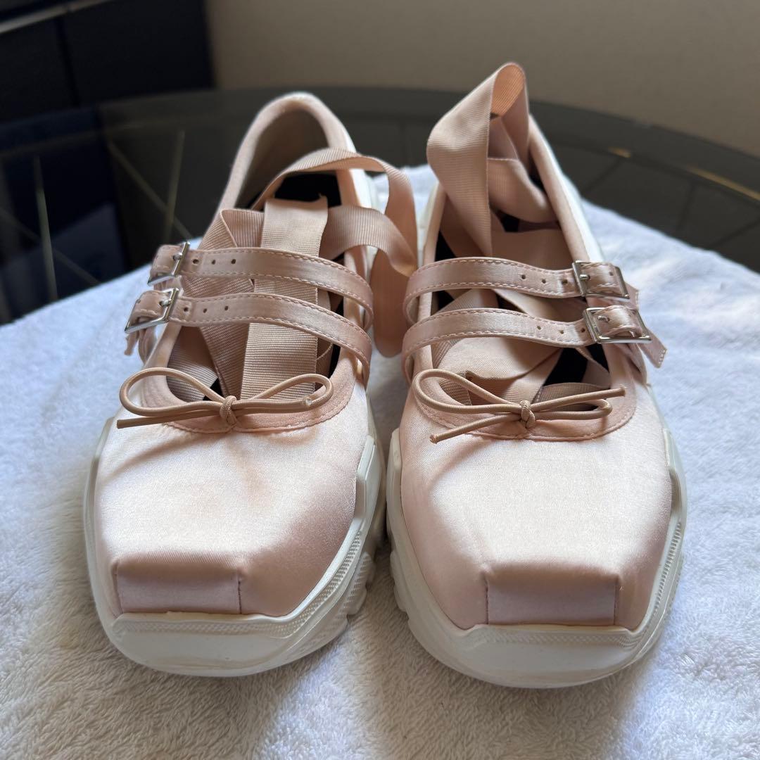 AKIKOAOKI Giselle-satin pink×WH 37