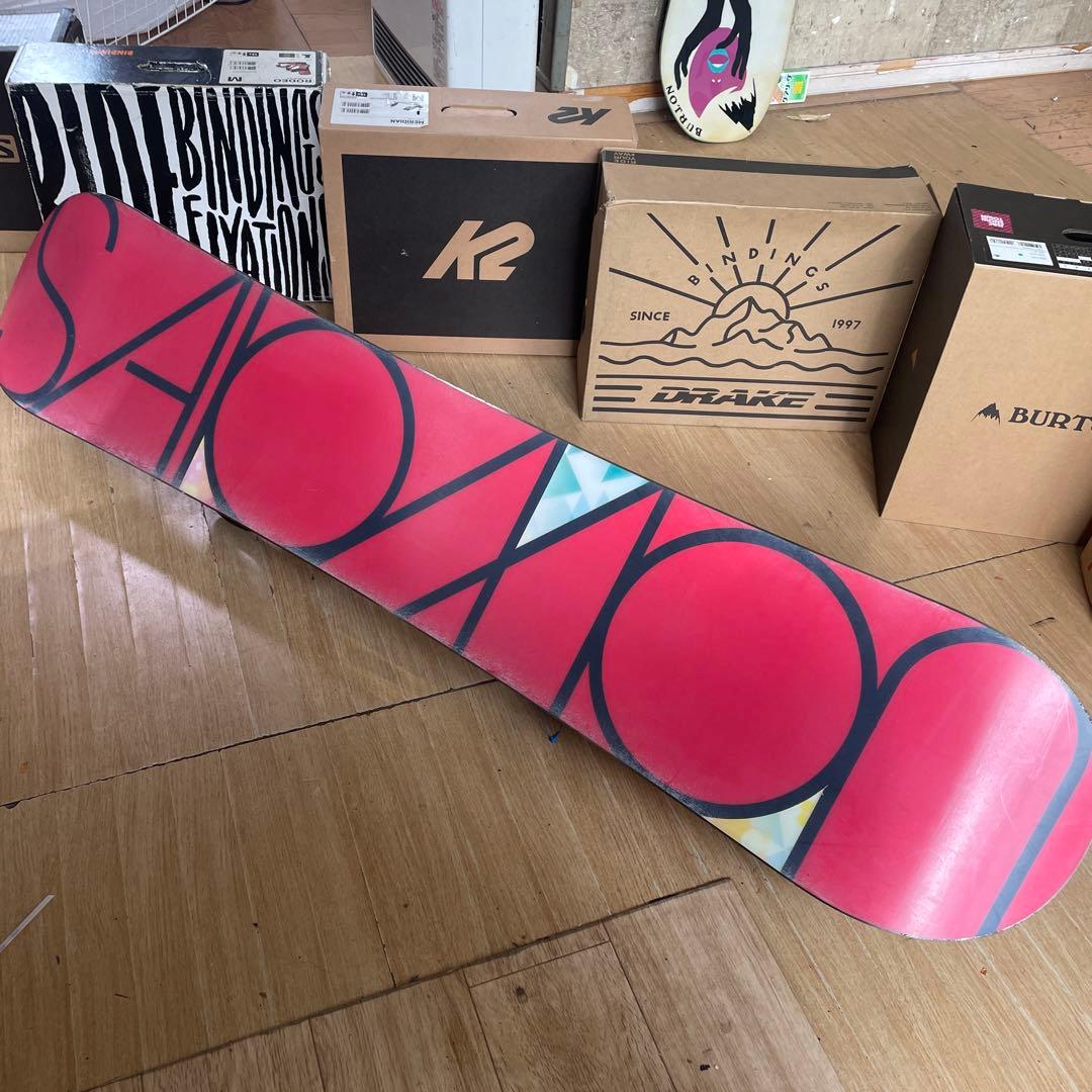 SALOMON×LINK　サロモン　バインディング付　スノーボードセット