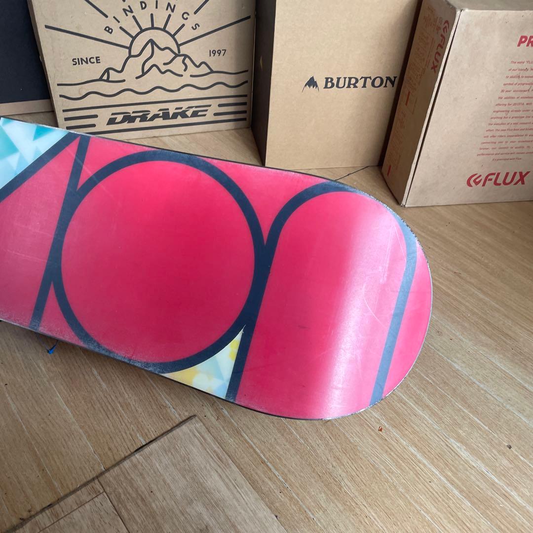 SALOMON×LINK　サロモン　バインディング付　スノーボードセット