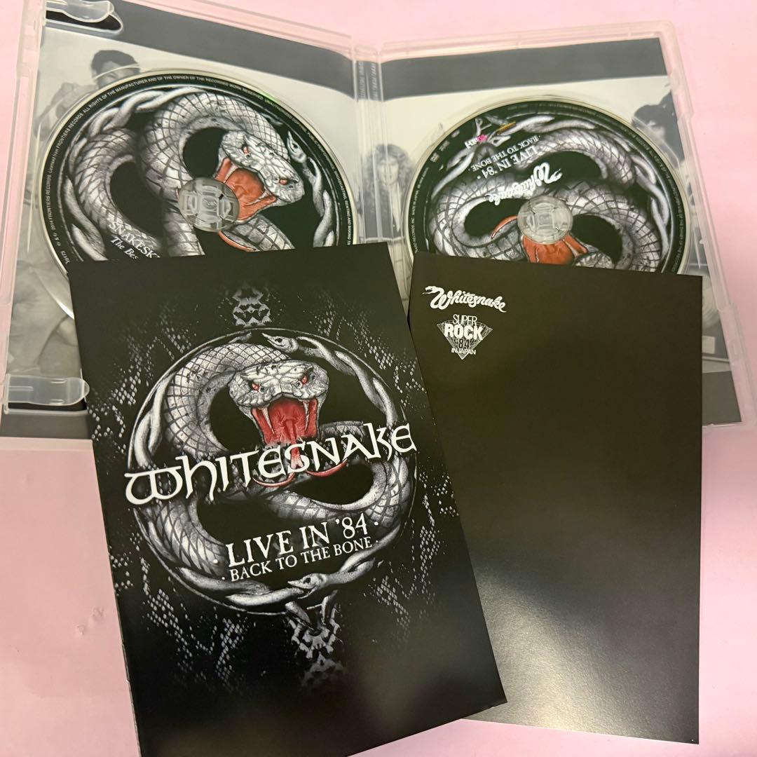 ホワイトスネイク スーパーロック '84 DVD + CD