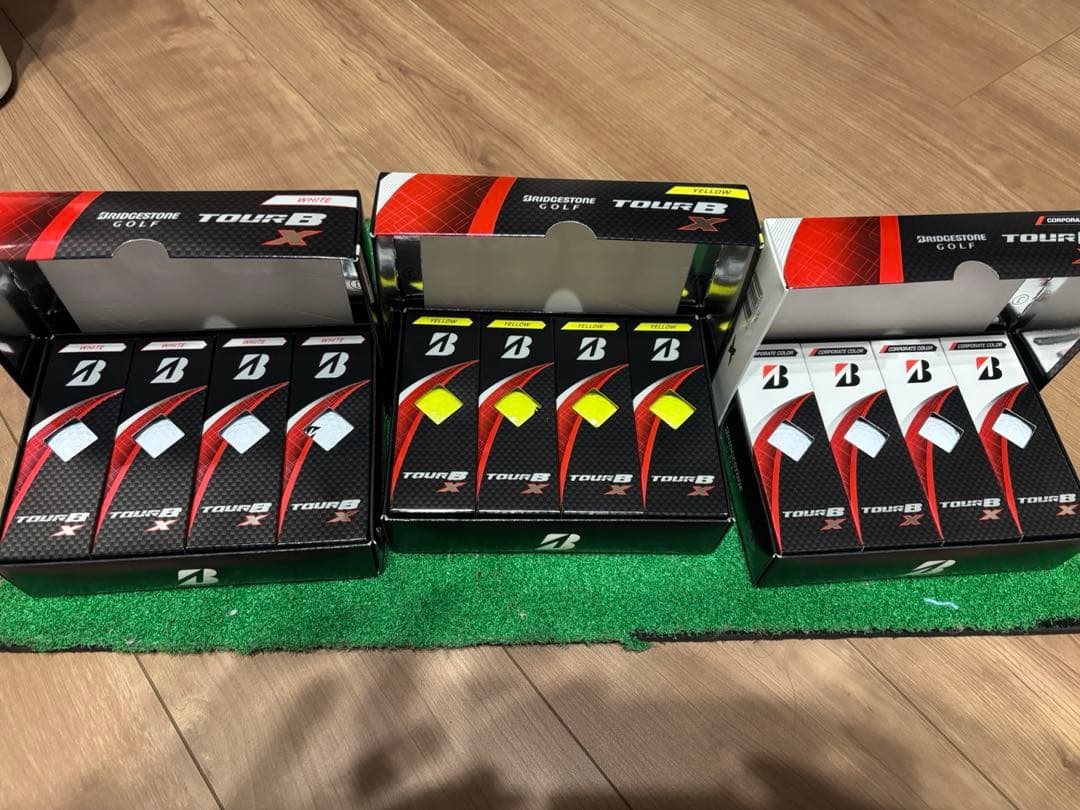 ブリヂストン　ツアーBX 現行品3箱セット