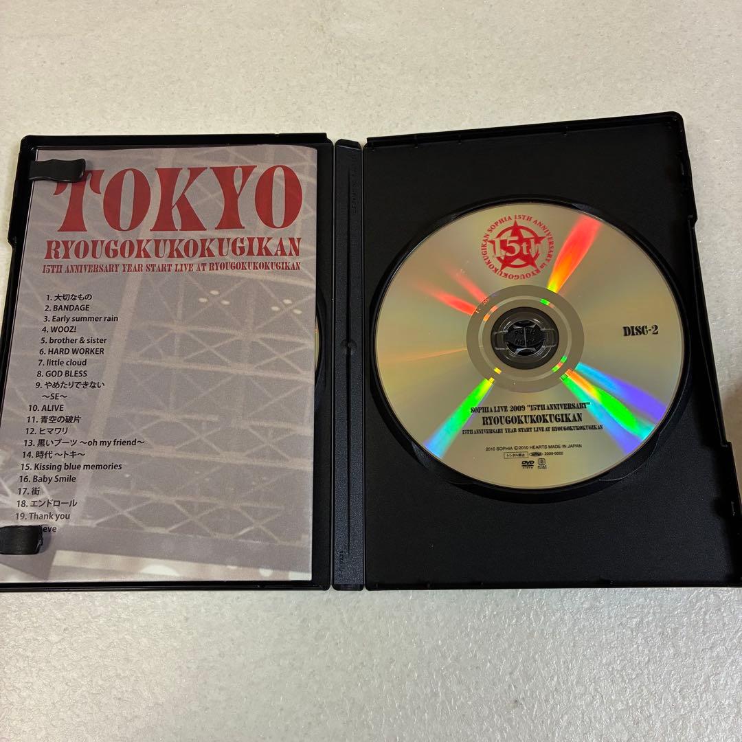 SOPHIA 限定販売 LIVE DVD 3枚セット