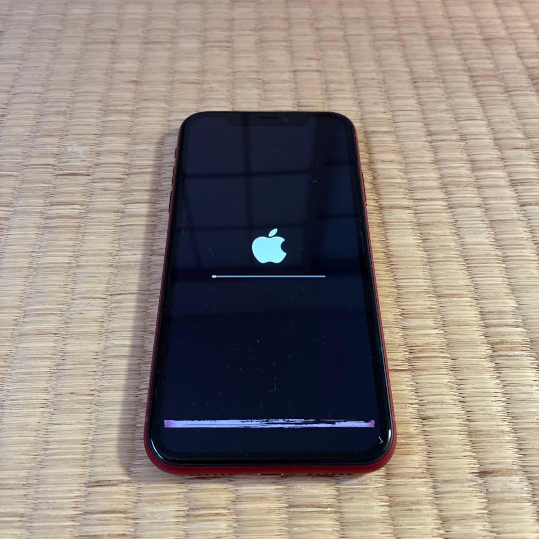 iPhone XR 64GB レッド　SIMフリー