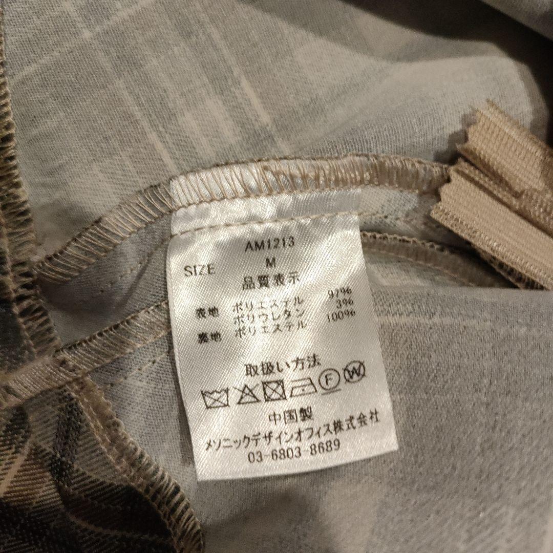 ANDMARY チェック柄 プリーツスカート M