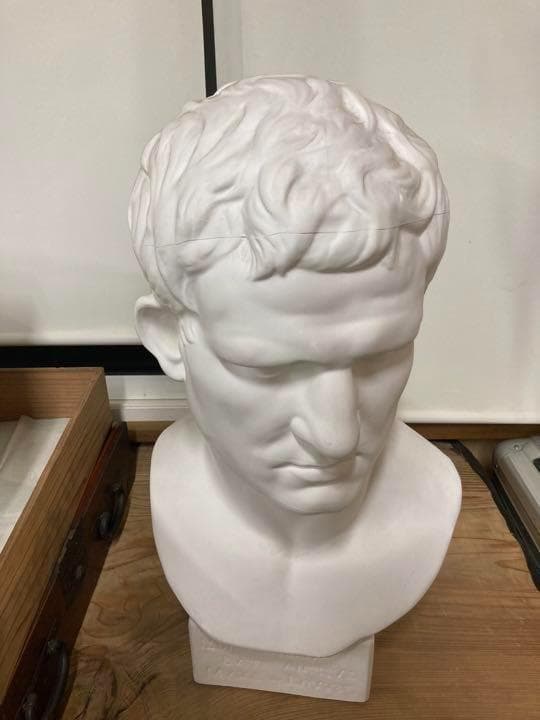 アグリッパ　石膏像　彫刻　胸像